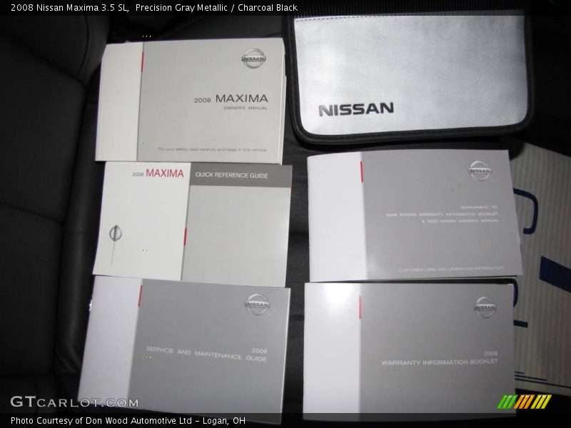 Precision Gray Metallic / Charcoal Black 2008 Nissan Maxima 3.5 SL