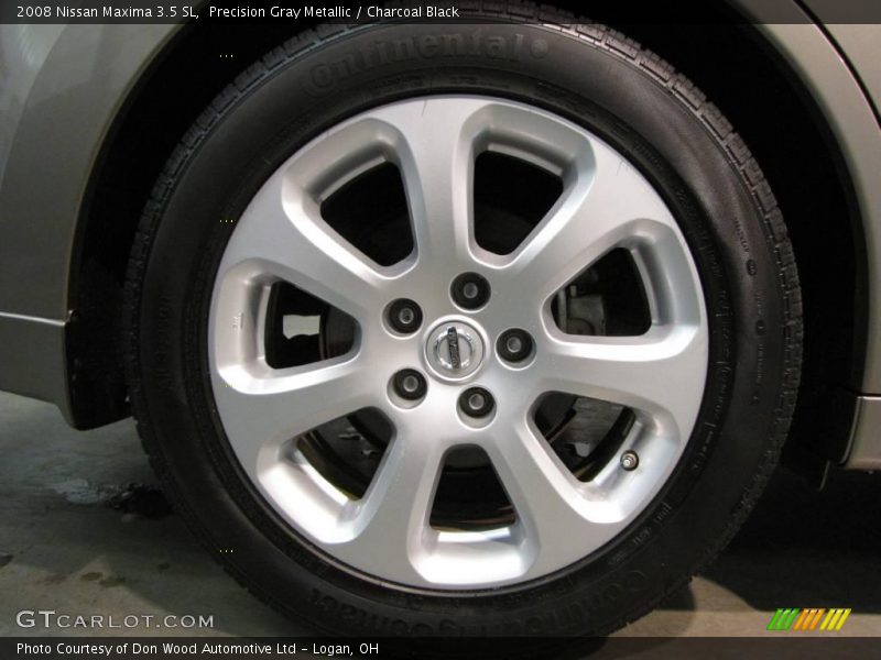 Precision Gray Metallic / Charcoal Black 2008 Nissan Maxima 3.5 SL
