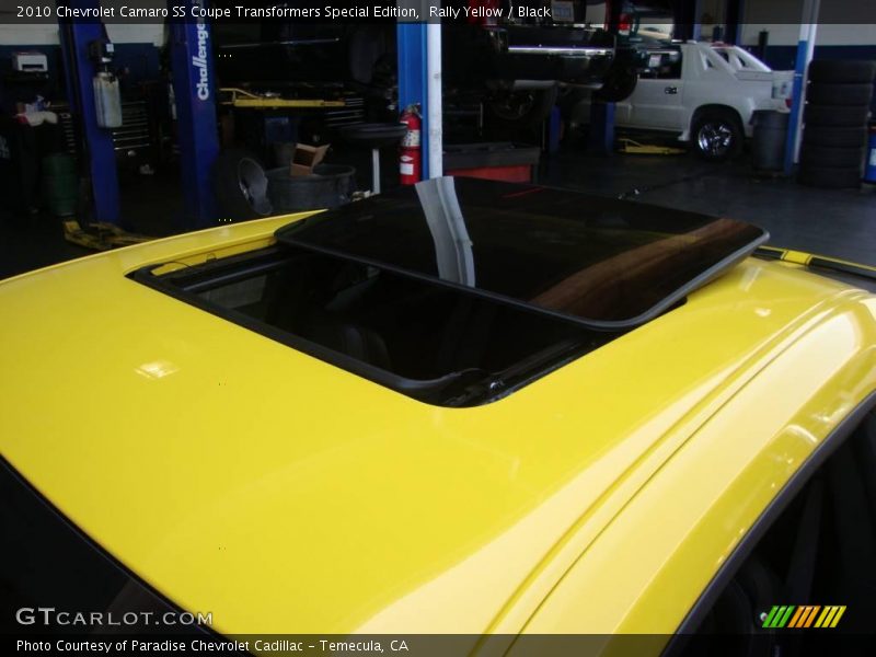 Rally Yellow / Black 2010 Chevrolet Camaro SS Coupe Transformers Special Edition