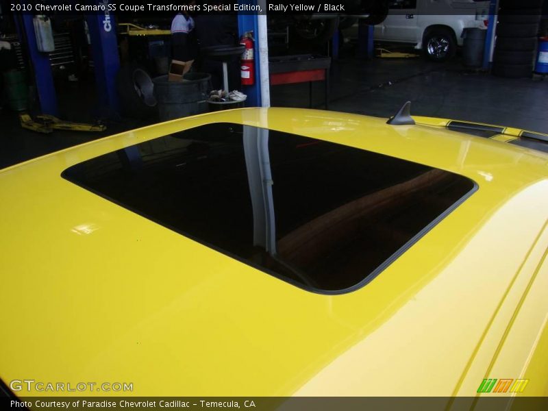 Rally Yellow / Black 2010 Chevrolet Camaro SS Coupe Transformers Special Edition