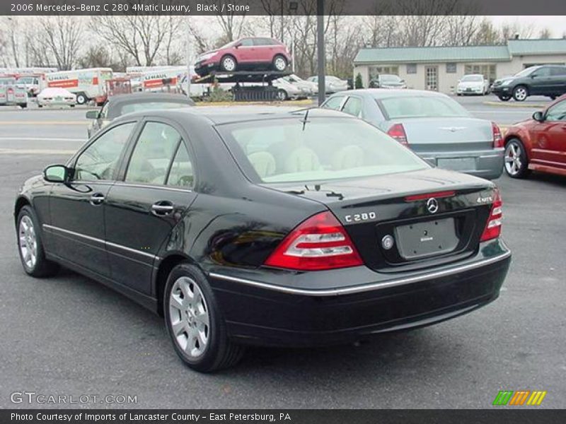 Black / Stone 2006 Mercedes-Benz C 280 4Matic Luxury