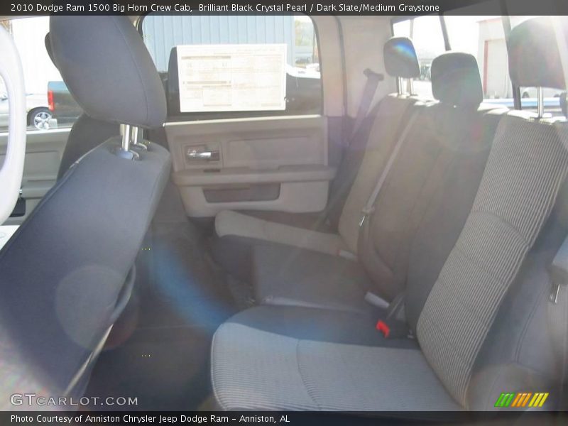 Brilliant Black Crystal Pearl / Dark Slate/Medium Graystone 2010 Dodge Ram 1500 Big Horn Crew Cab