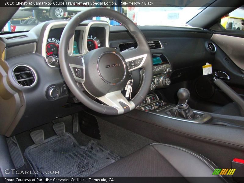Rally Yellow / Black 2010 Chevrolet Camaro SS Coupe Transformers Special Edition