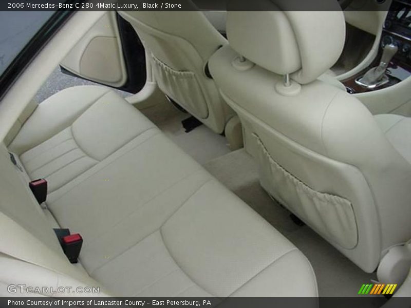 Black / Stone 2006 Mercedes-Benz C 280 4Matic Luxury
