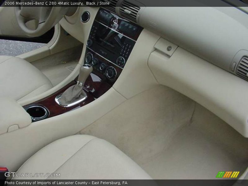 Black / Stone 2006 Mercedes-Benz C 280 4Matic Luxury