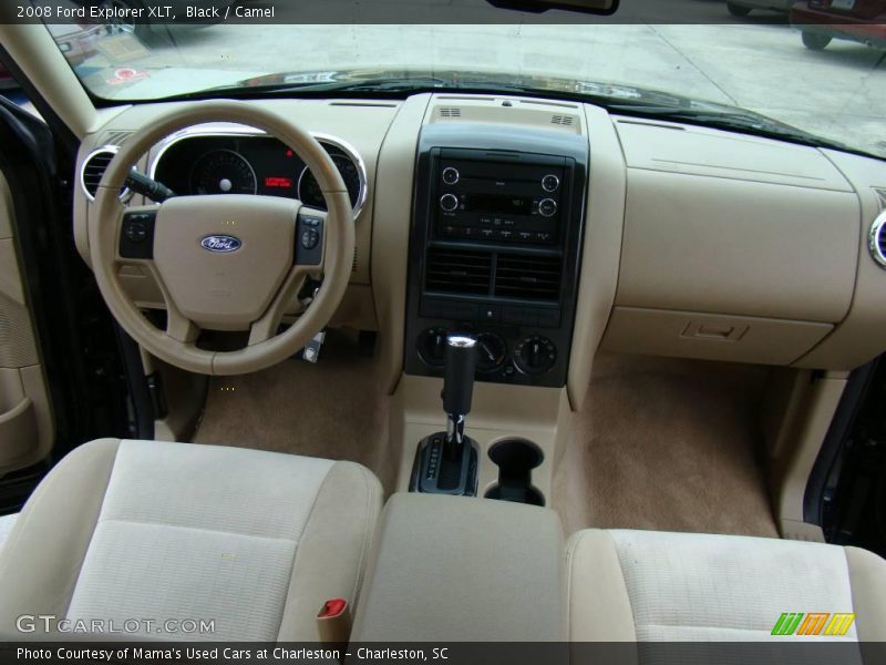 Black / Camel 2008 Ford Explorer XLT