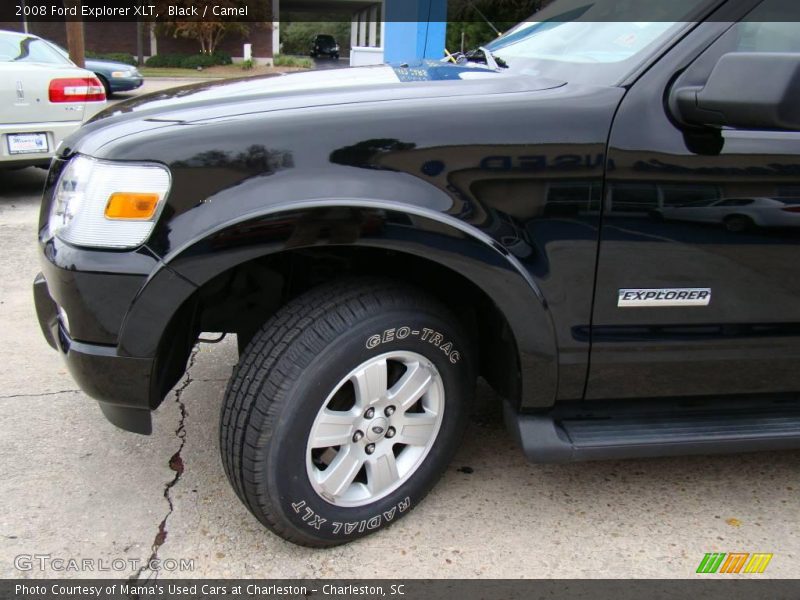 Black / Camel 2008 Ford Explorer XLT