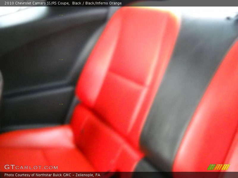 Black / Black/Inferno Orange 2010 Chevrolet Camaro SS/RS Coupe
