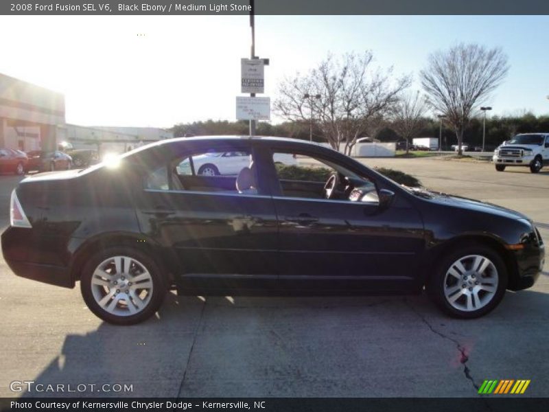 Black Ebony / Medium Light Stone 2008 Ford Fusion SEL V6