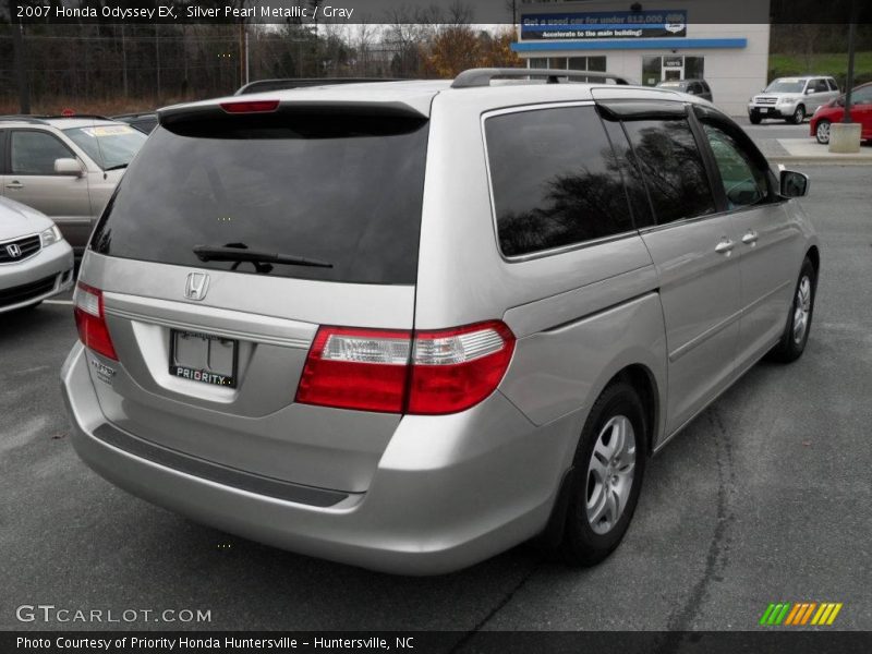 Silver Pearl Metallic / Gray 2007 Honda Odyssey EX