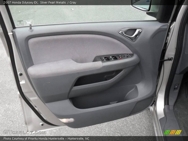 Silver Pearl Metallic / Gray 2007 Honda Odyssey EX