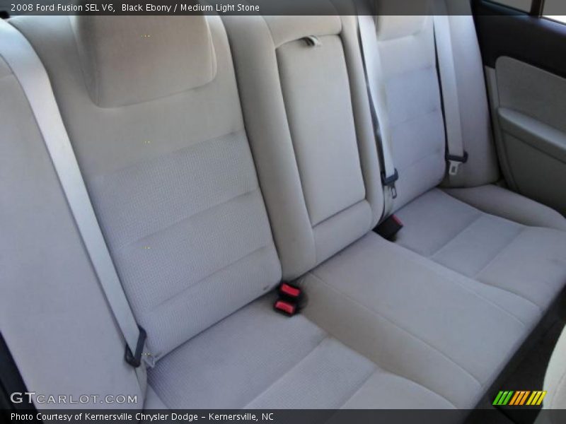 Black Ebony / Medium Light Stone 2008 Ford Fusion SEL V6