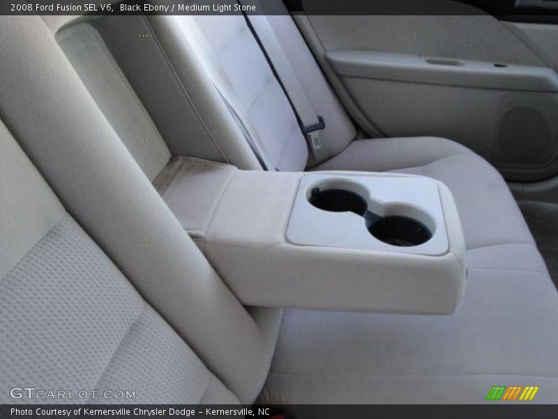 Black Ebony / Medium Light Stone 2008 Ford Fusion SEL V6