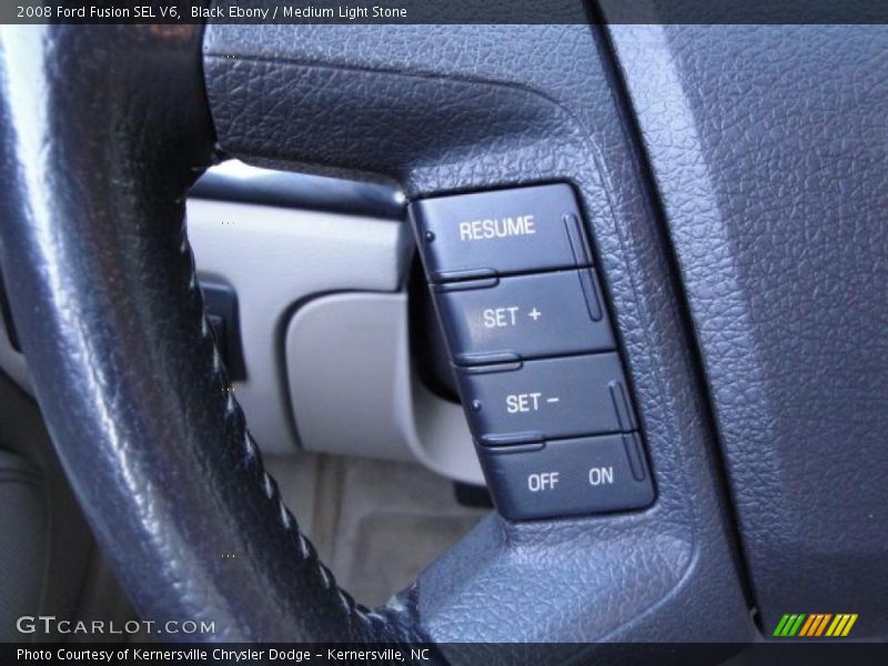Black Ebony / Medium Light Stone 2008 Ford Fusion SEL V6