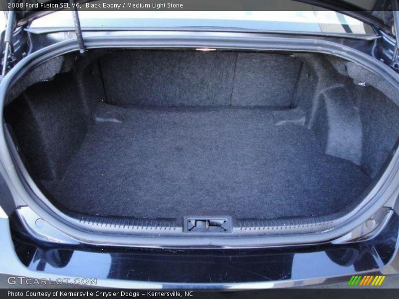 Black Ebony / Medium Light Stone 2008 Ford Fusion SEL V6