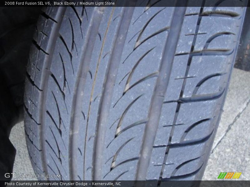 Black Ebony / Medium Light Stone 2008 Ford Fusion SEL V6