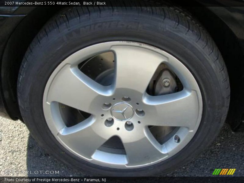 Black / Black 2007 Mercedes-Benz S 550 4Matic Sedan