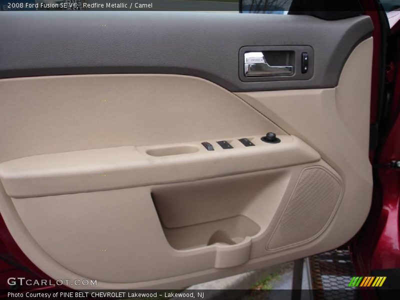 Redfire Metallic / Camel 2008 Ford Fusion SE V6