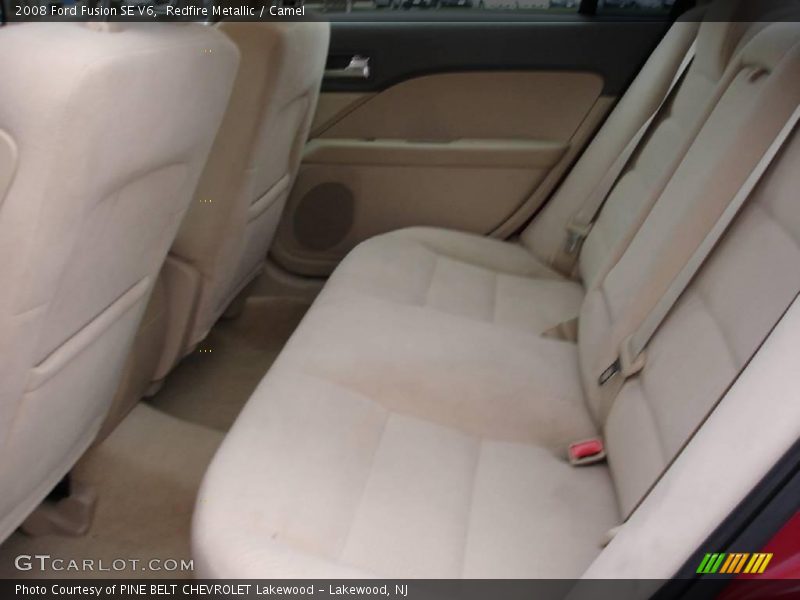 Redfire Metallic / Camel 2008 Ford Fusion SE V6