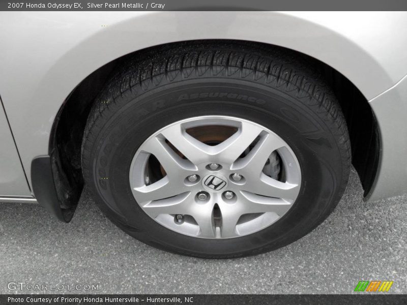 Silver Pearl Metallic / Gray 2007 Honda Odyssey EX