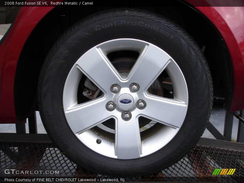 Redfire Metallic / Camel 2008 Ford Fusion SE V6