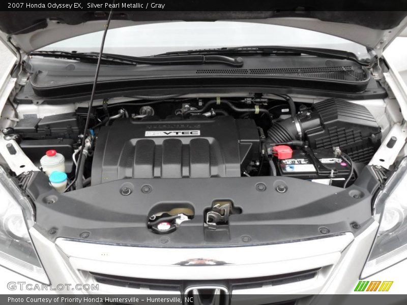 Silver Pearl Metallic / Gray 2007 Honda Odyssey EX