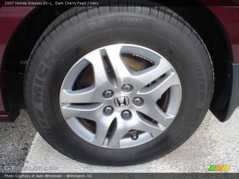 Dark Cherry Pearl / Ivory 2007 Honda Odyssey EX-L