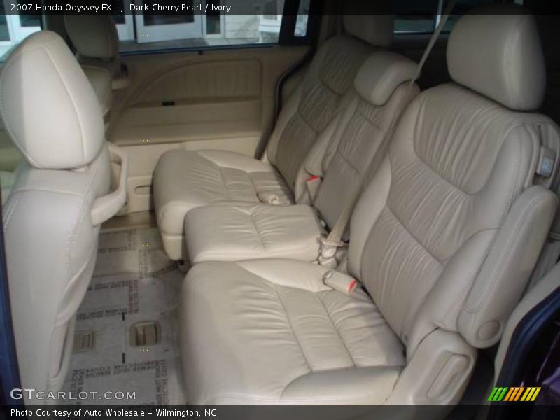 Dark Cherry Pearl / Ivory 2007 Honda Odyssey EX-L