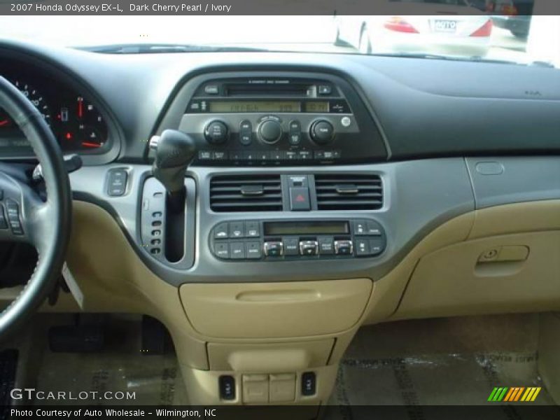 Dark Cherry Pearl / Ivory 2007 Honda Odyssey EX-L