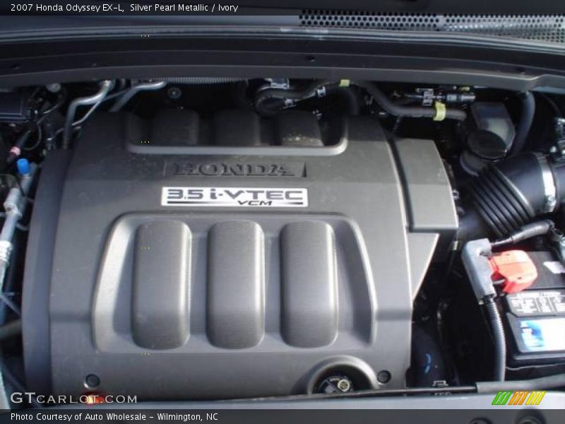 Silver Pearl Metallic / Ivory 2007 Honda Odyssey EX-L
