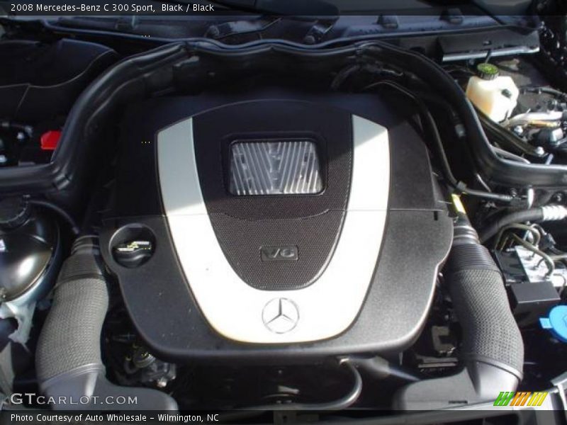 Black / Black 2008 Mercedes-Benz C 300 Sport