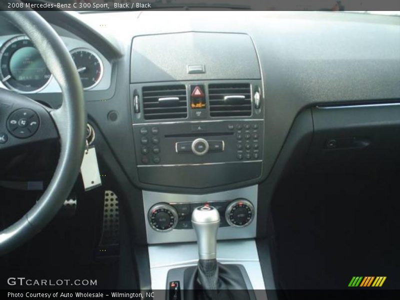 Black / Black 2008 Mercedes-Benz C 300 Sport