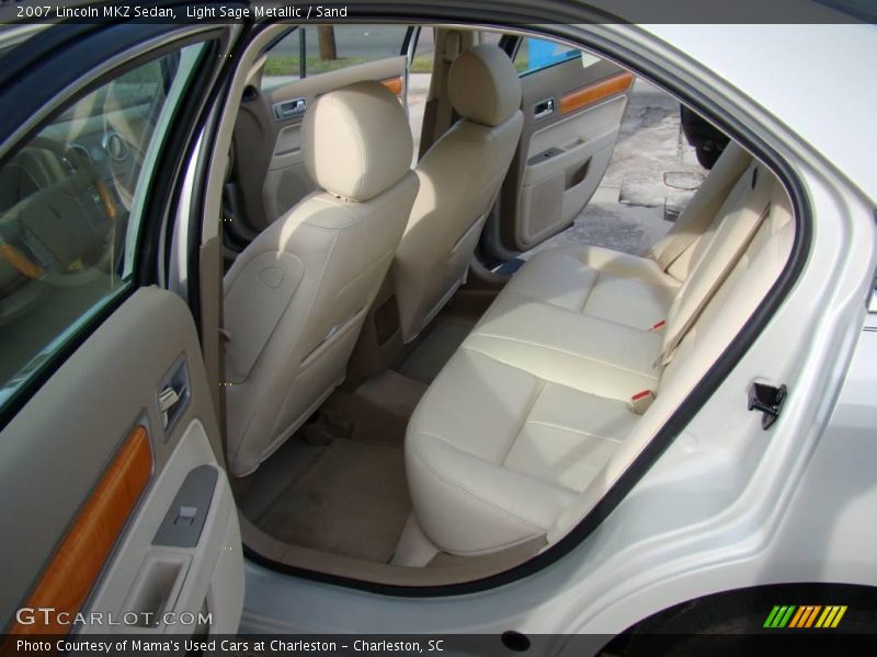 Light Sage Metallic / Sand 2007 Lincoln MKZ Sedan