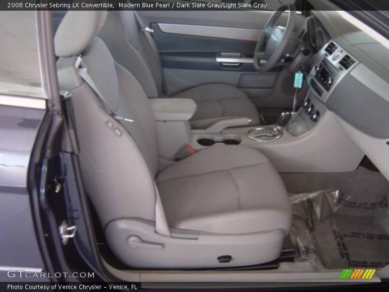 Modern Blue Pearl / Dark Slate Gray/Light Slate Gray 2008 Chrysler Sebring LX Convertible