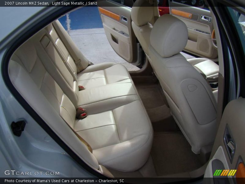 Light Sage Metallic / Sand 2007 Lincoln MKZ Sedan