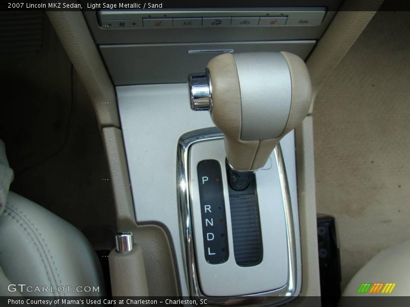 Light Sage Metallic / Sand 2007 Lincoln MKZ Sedan
