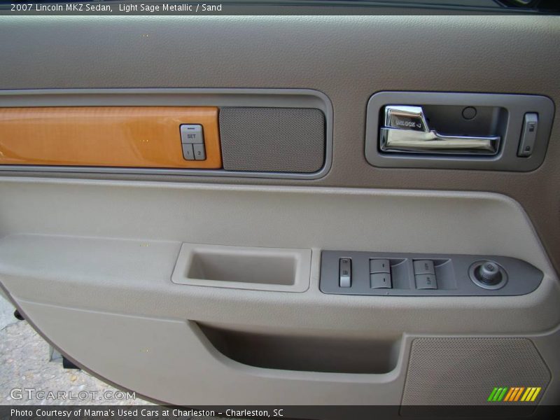 Light Sage Metallic / Sand 2007 Lincoln MKZ Sedan