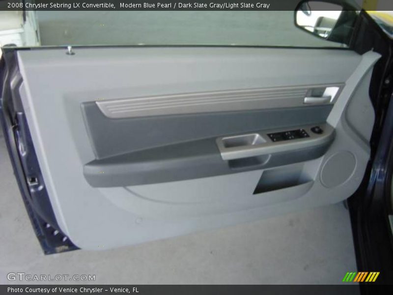 Modern Blue Pearl / Dark Slate Gray/Light Slate Gray 2008 Chrysler Sebring LX Convertible