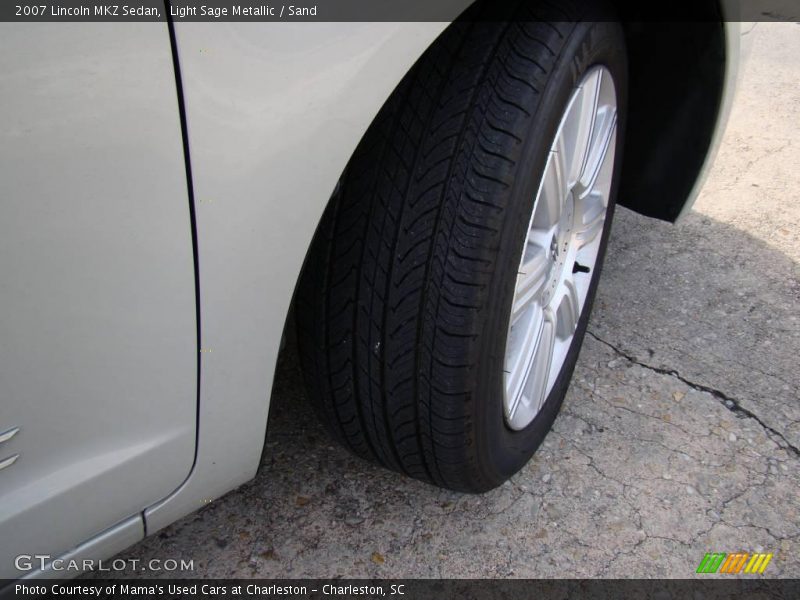 Light Sage Metallic / Sand 2007 Lincoln MKZ Sedan