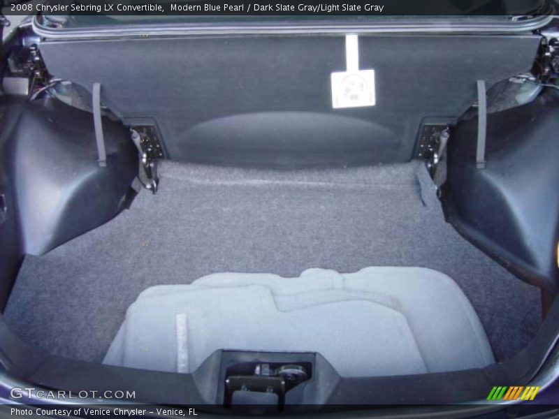 Modern Blue Pearl / Dark Slate Gray/Light Slate Gray 2008 Chrysler Sebring LX Convertible