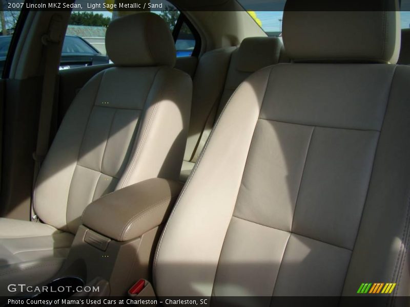 Light Sage Metallic / Sand 2007 Lincoln MKZ Sedan