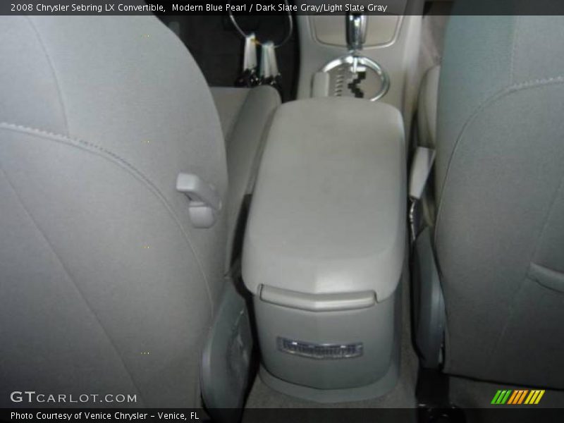 Modern Blue Pearl / Dark Slate Gray/Light Slate Gray 2008 Chrysler Sebring LX Convertible