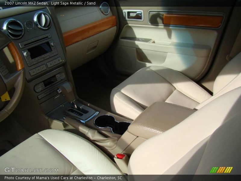 Light Sage Metallic / Sand 2007 Lincoln MKZ Sedan