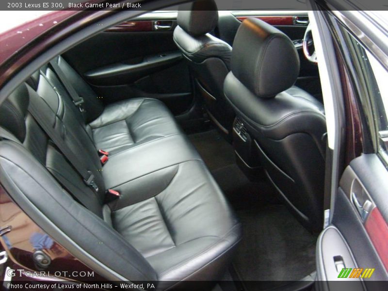 Black Garnet Pearl / Black 2003 Lexus ES 300