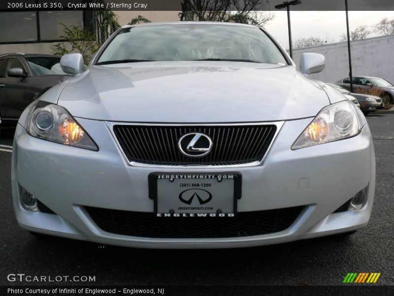 Crystal White / Sterling Gray 2006 Lexus IS 350