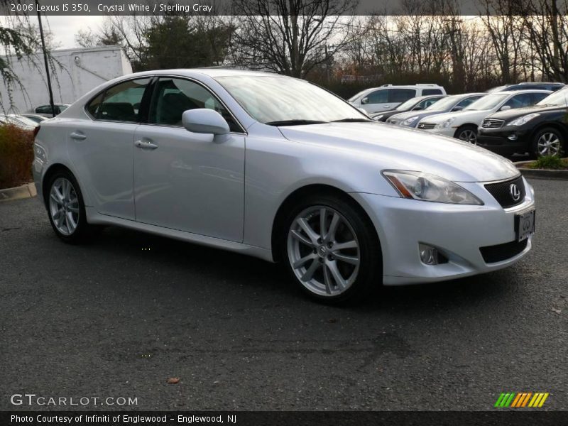 Crystal White / Sterling Gray 2006 Lexus IS 350