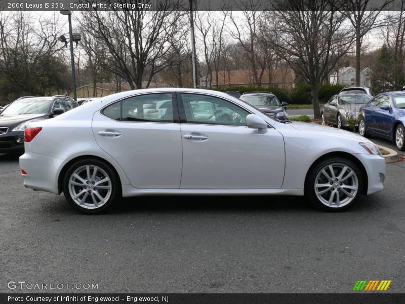 Crystal White / Sterling Gray 2006 Lexus IS 350
