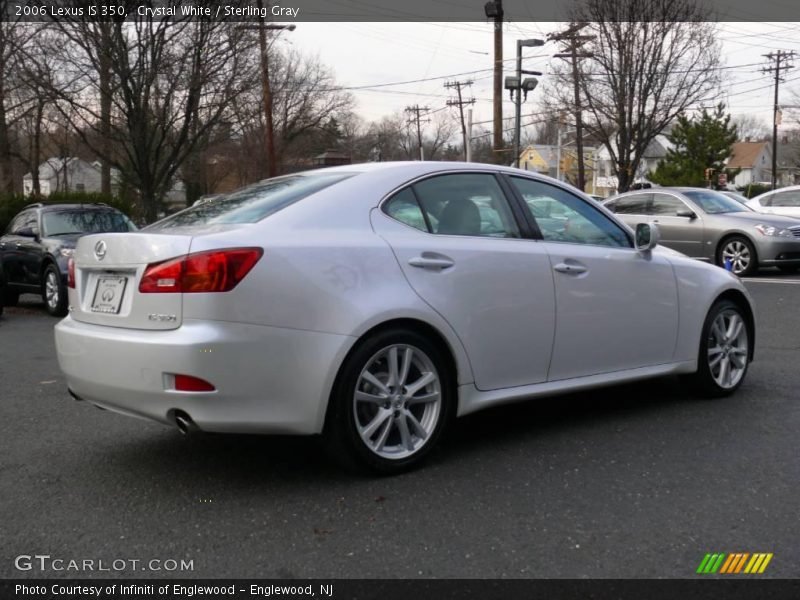 Crystal White / Sterling Gray 2006 Lexus IS 350