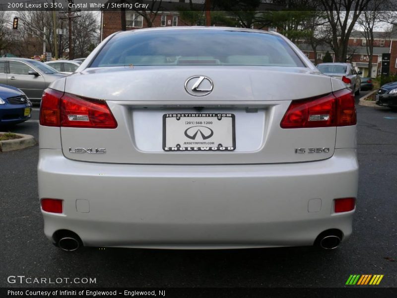 Crystal White / Sterling Gray 2006 Lexus IS 350
