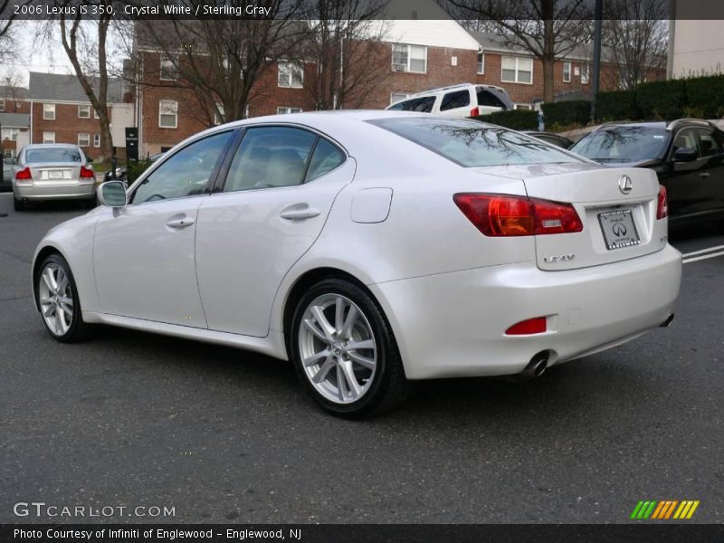 Crystal White / Sterling Gray 2006 Lexus IS 350